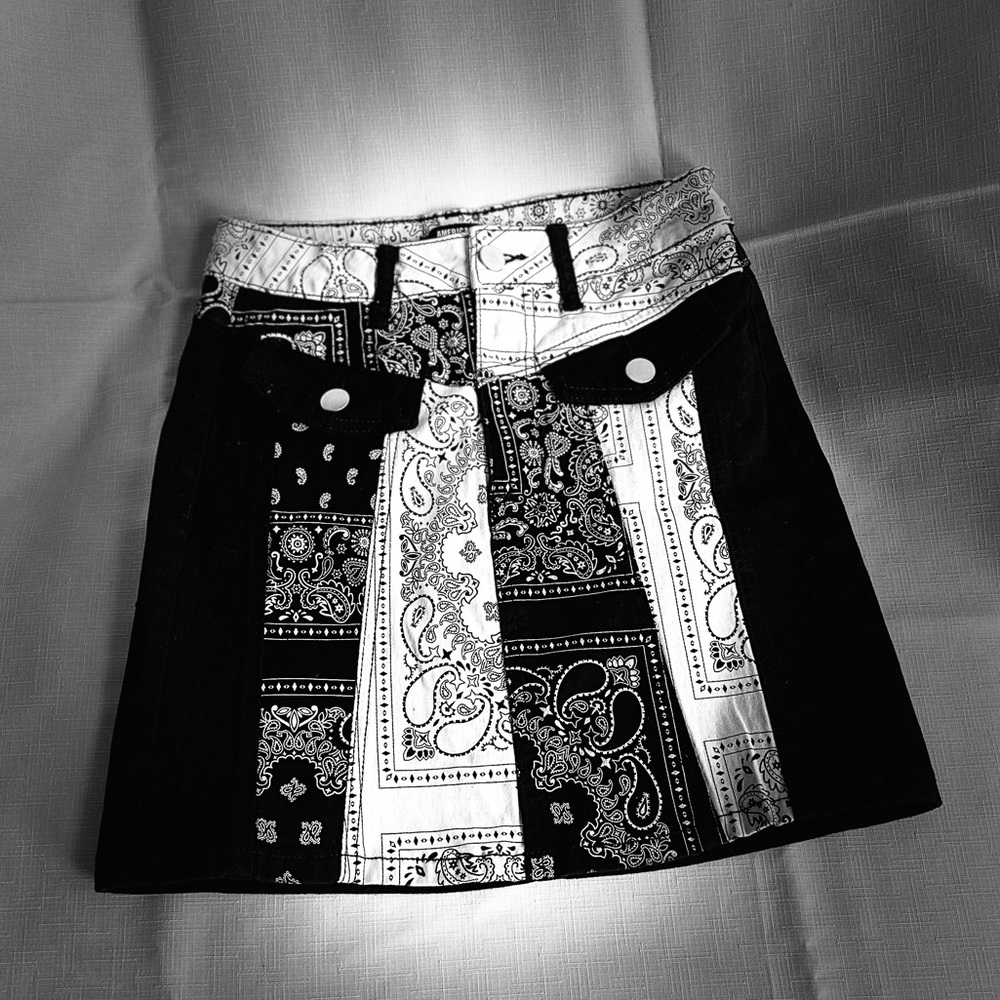 Paisley mini shirt